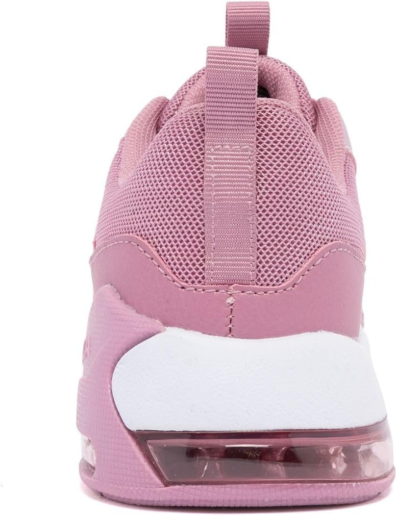 image:imageNautica Kids Girls Metallic Fashion Sneaker LaceUp Athletic Running Shoe I kappil I Big Kid Little Kid ToddlerMauve Metallic Revva