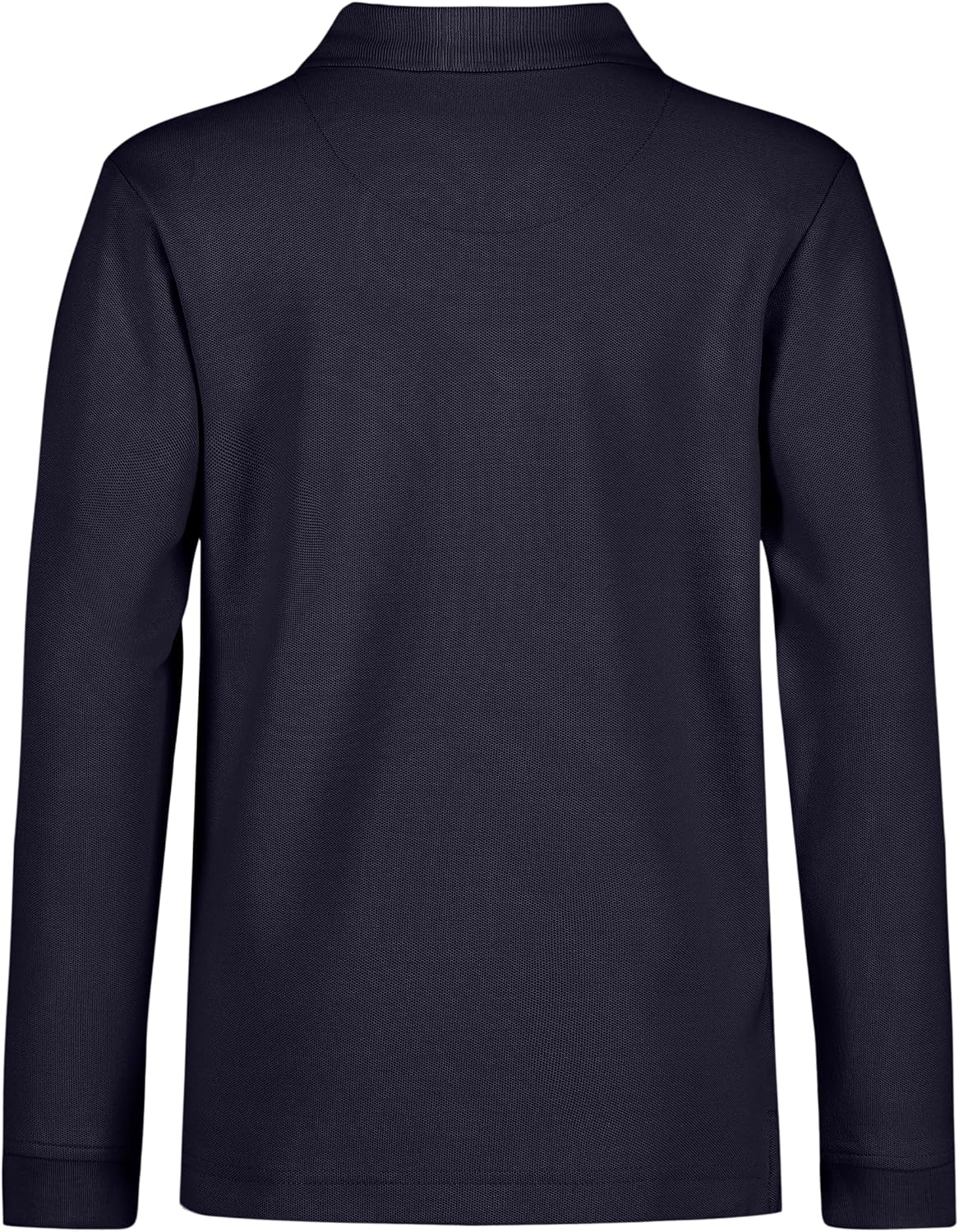 image:imageNautica Boys School Uniform Long Sleeve Polo Shirt Button Closure Comfortable Breathable FabricNavy
