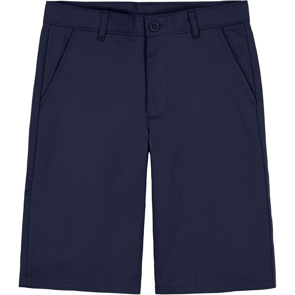 image:imageNautica Boys School Uniform Flat Front Twill ShortNavy Stretch
