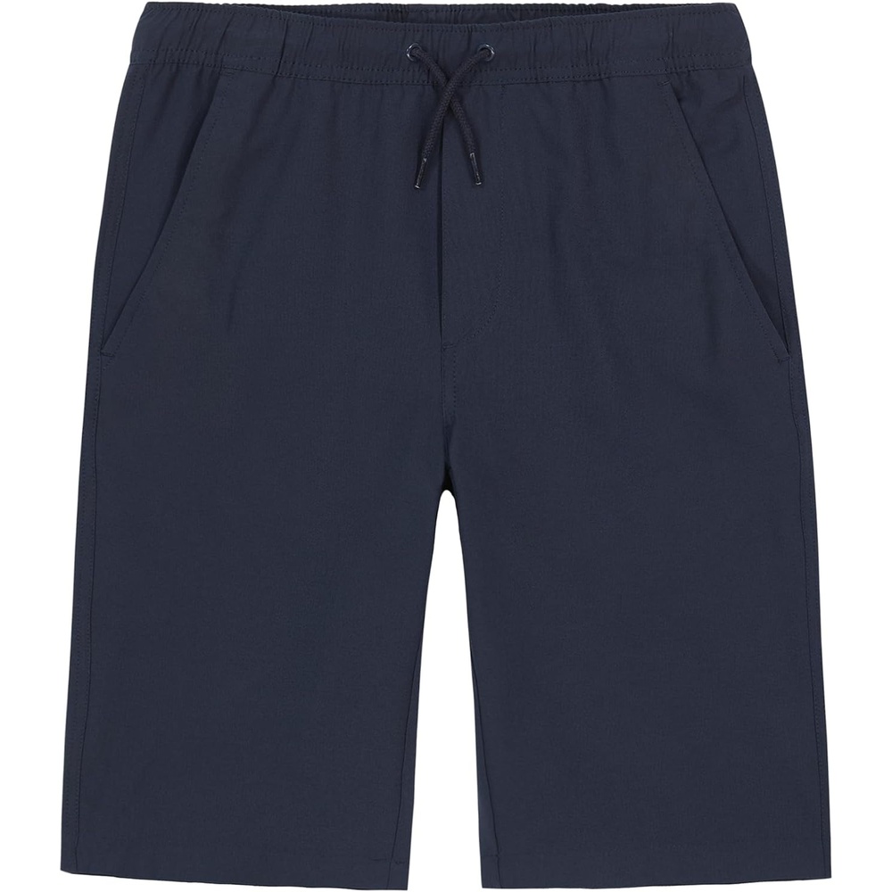 image:imageNautica Boys School Uniform Performance Khaki Shorts Moisture WickingLowell Navy