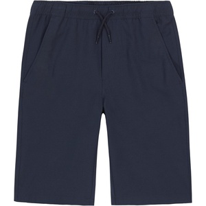 Nautica Boys’ School Uniform Performance Khaki Shorts, Moisture Wicking(Lowell Navy)