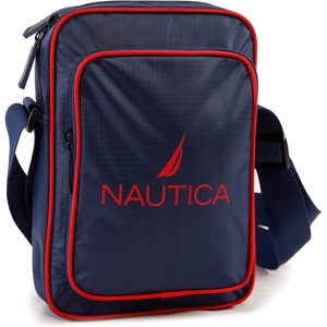 Nautica Shoulder Bag(Navy Red)