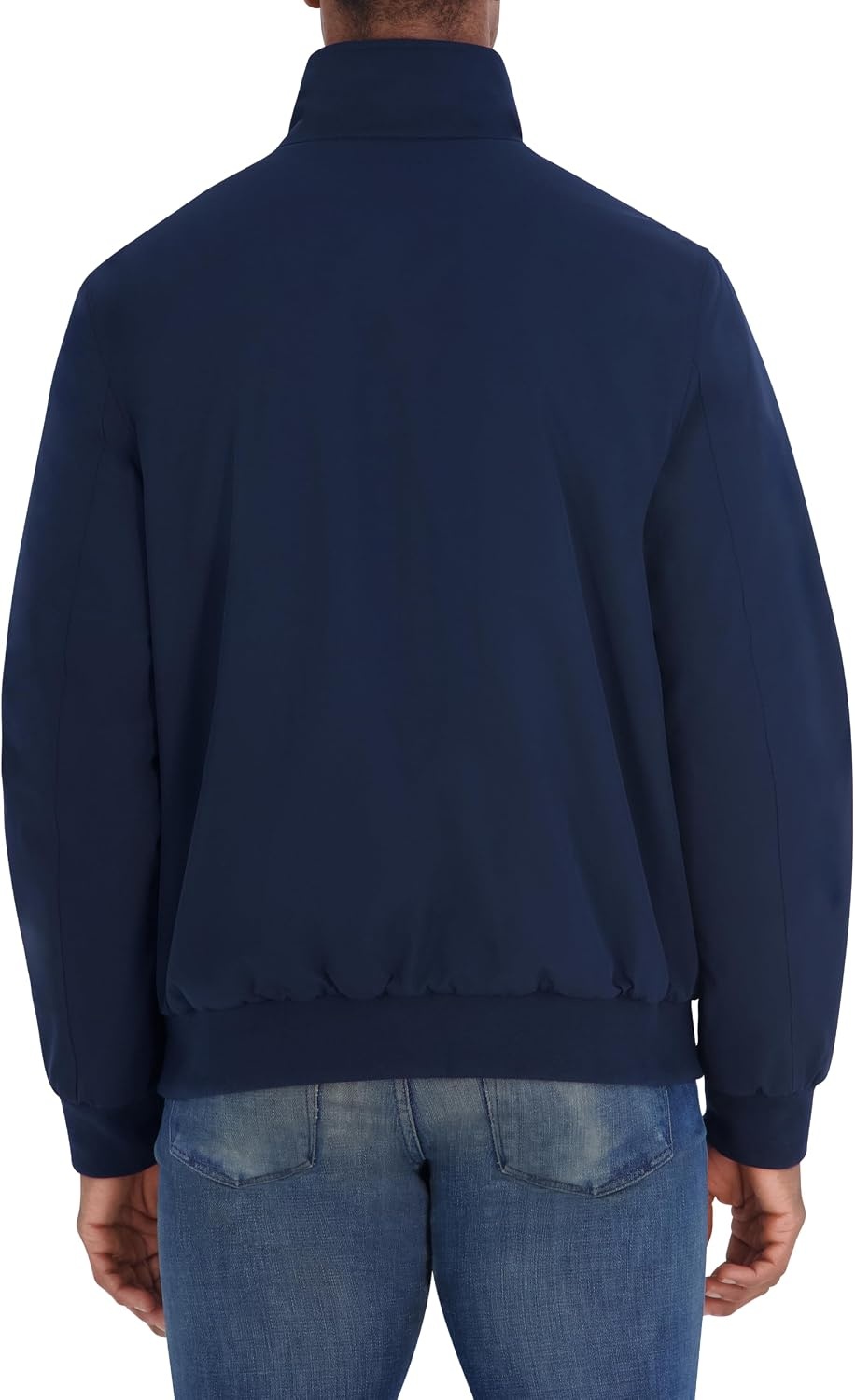 image:imageNautica Mens Fleece Lined Bomber Jacket Water Resistant Zip Front Casual CoatNavy