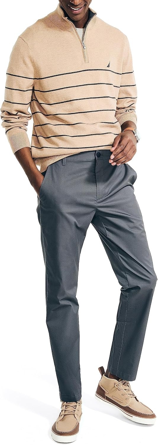 image:imageNautica Mens Nautica Navtech Slim Fit PantCarbon