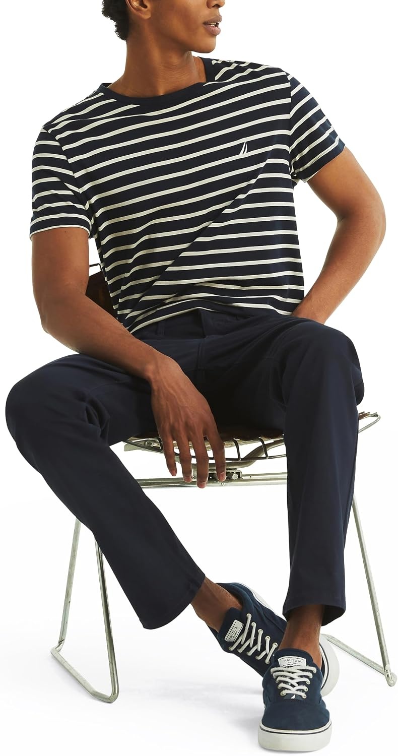 image:imageNautica Mens Straight Fit Stretch Performance PantNavy