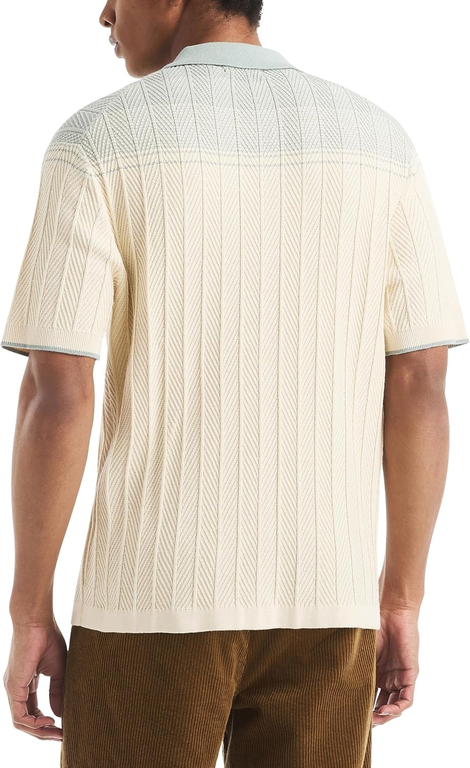 image:imageNautica Mens Textured SweaterSail White