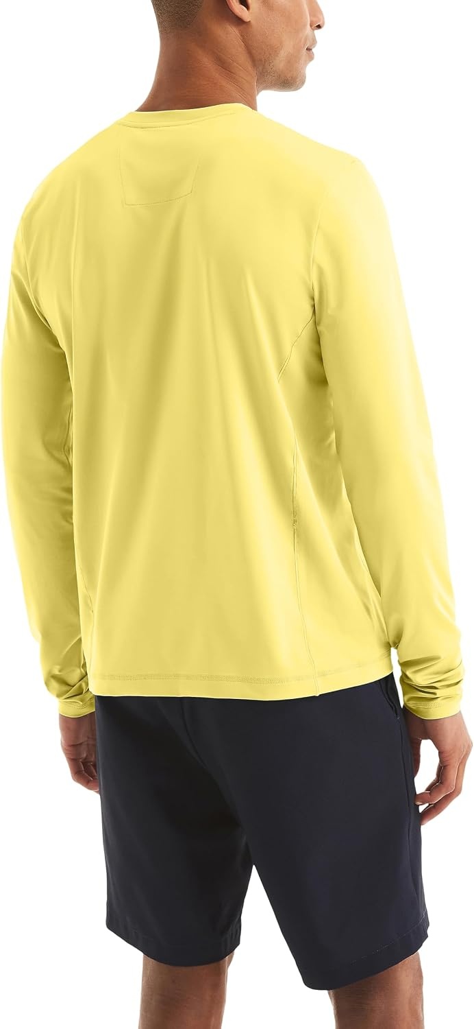 image:imageNautica Mens Long Sleeve Swim TopLemonade