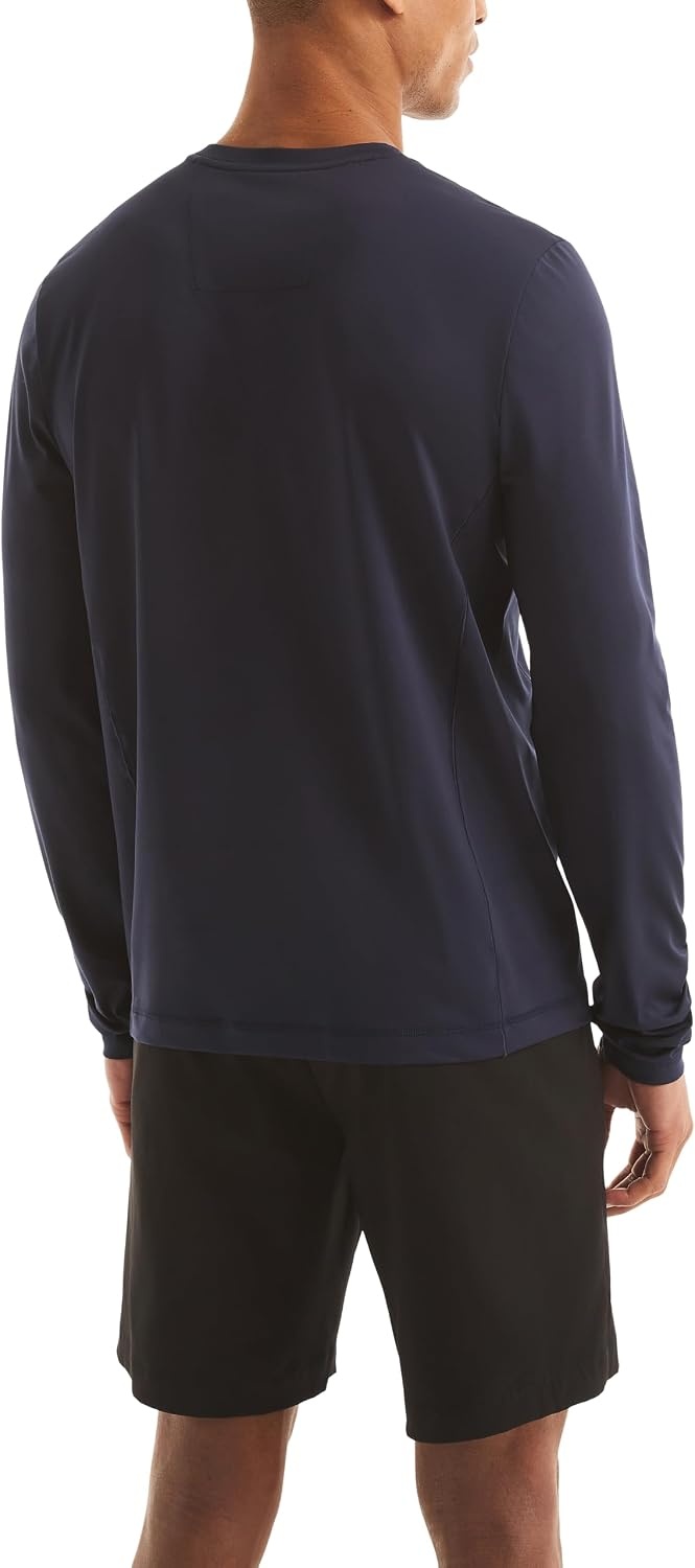 image:imageNautica Mens Long Sleeve Swim TopNavy Seas