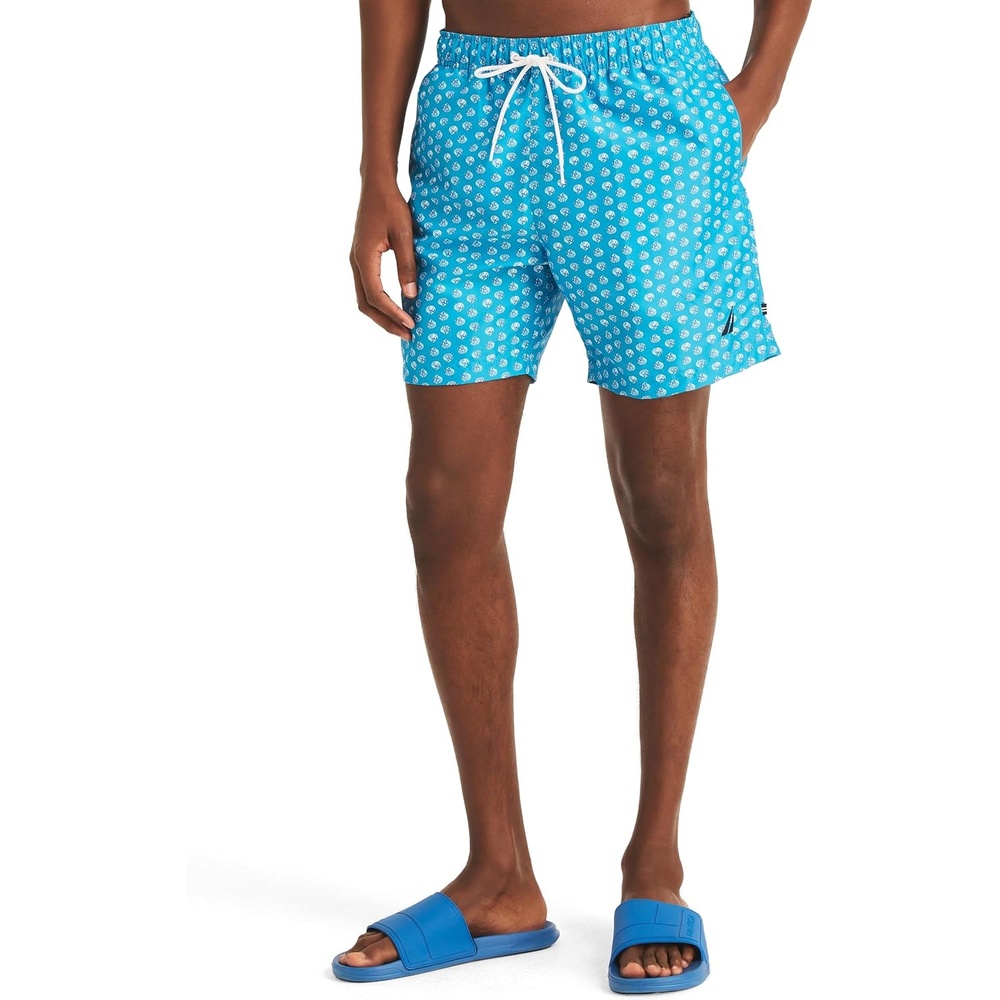image:imageNautica Mens Nautica Sustainably Crafted 6 Shell Print SwimHawaiian Ocean