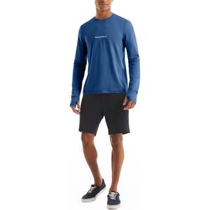Nautica Men’s Long Sleeve Swim Top(Limoges)