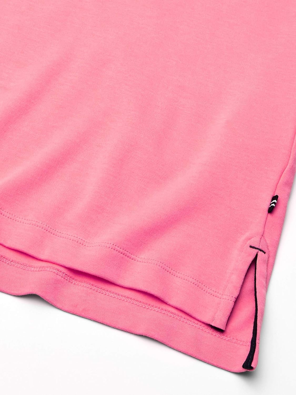 image:imageNautica mens Classic Fit Short Sleeve Dual Tipped Collar Polo ShirtCarnation