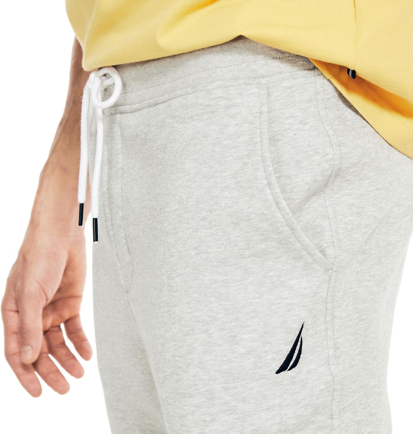 image:imageNautica Mens Anchor Fleece Basic JoggersGrey