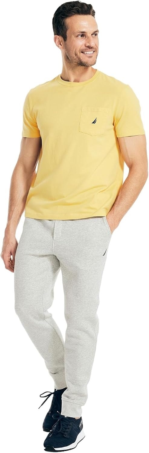 image:imageNautica Mens Anchor Fleece Basic JoggersGrey