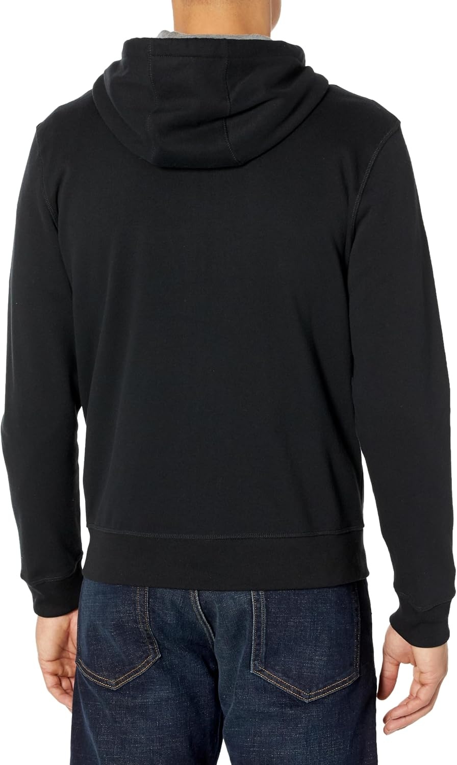 image:imageNautica Mens Anchor Fleece Fullzip HoodieTrue Black
