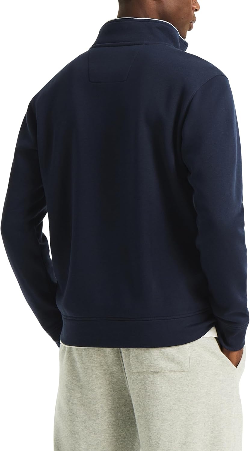 image:imageNautica Mens Fauxraglan Fleece SweatshirtNavy Seas