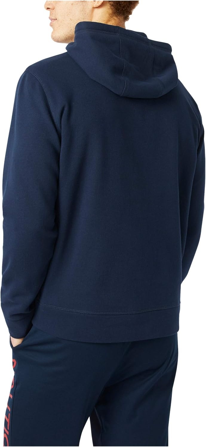 image:imageNautica Mens Mens Jclass Logo Fleece HoodieNavy