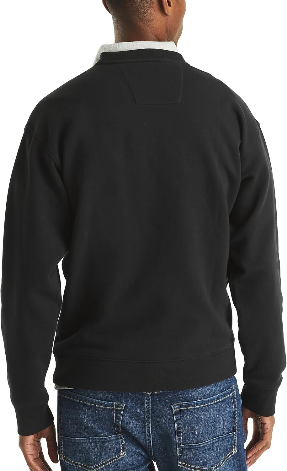image:imageNautica Mens Mens Pullover Logo Graphic HoodieBlack