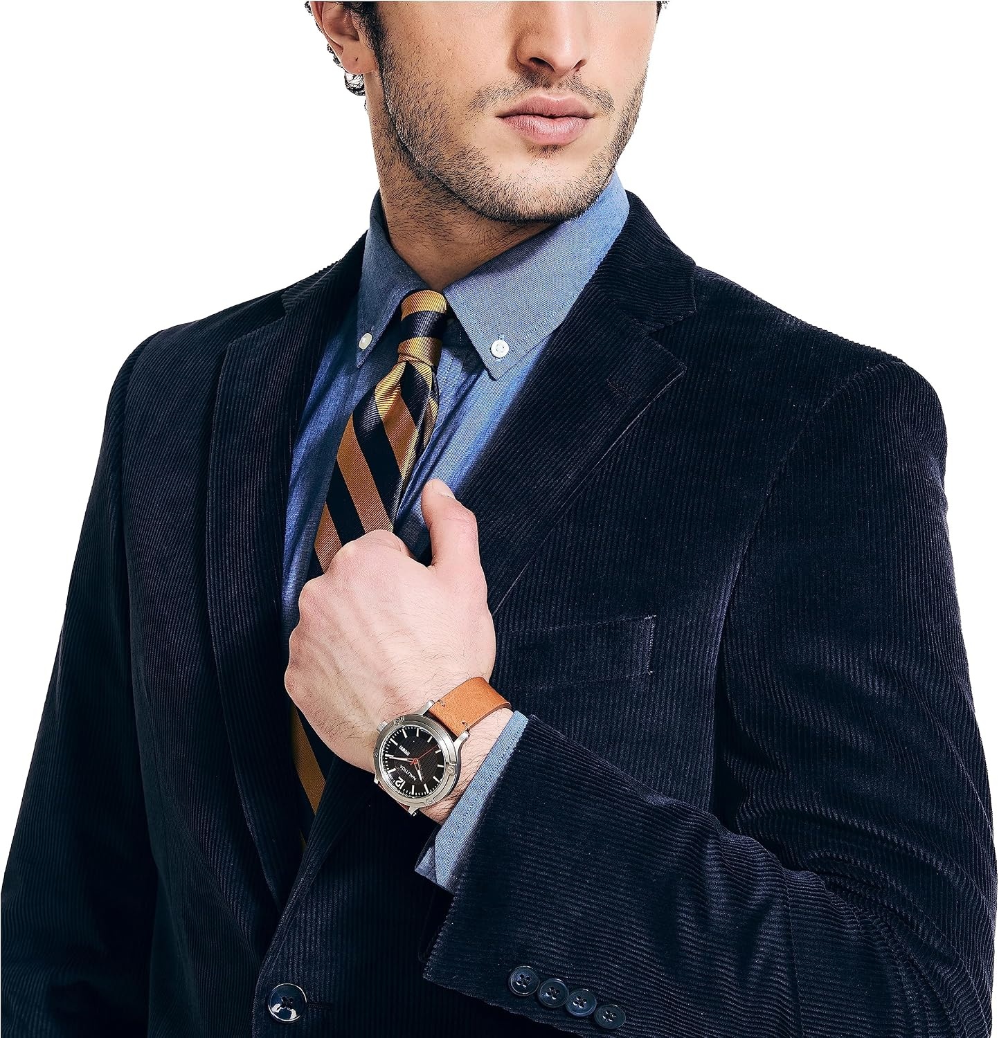 image:imageNautica Mens Nautica Corduroy BlazerNavy