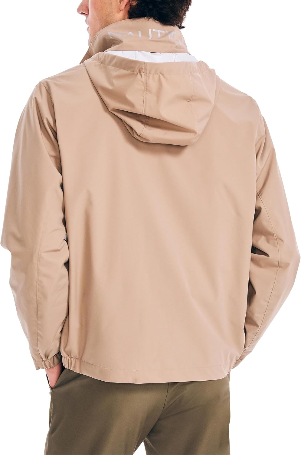 image:imageNautica Mens Nautica Rainbreaker Bomber JacketTrue Khaki