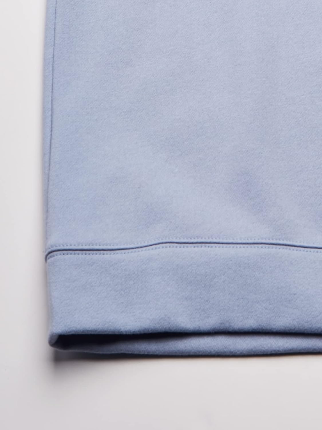 image:imageNautica Mens Solid 14 Zip Fleece SweatshirtLinen Blue