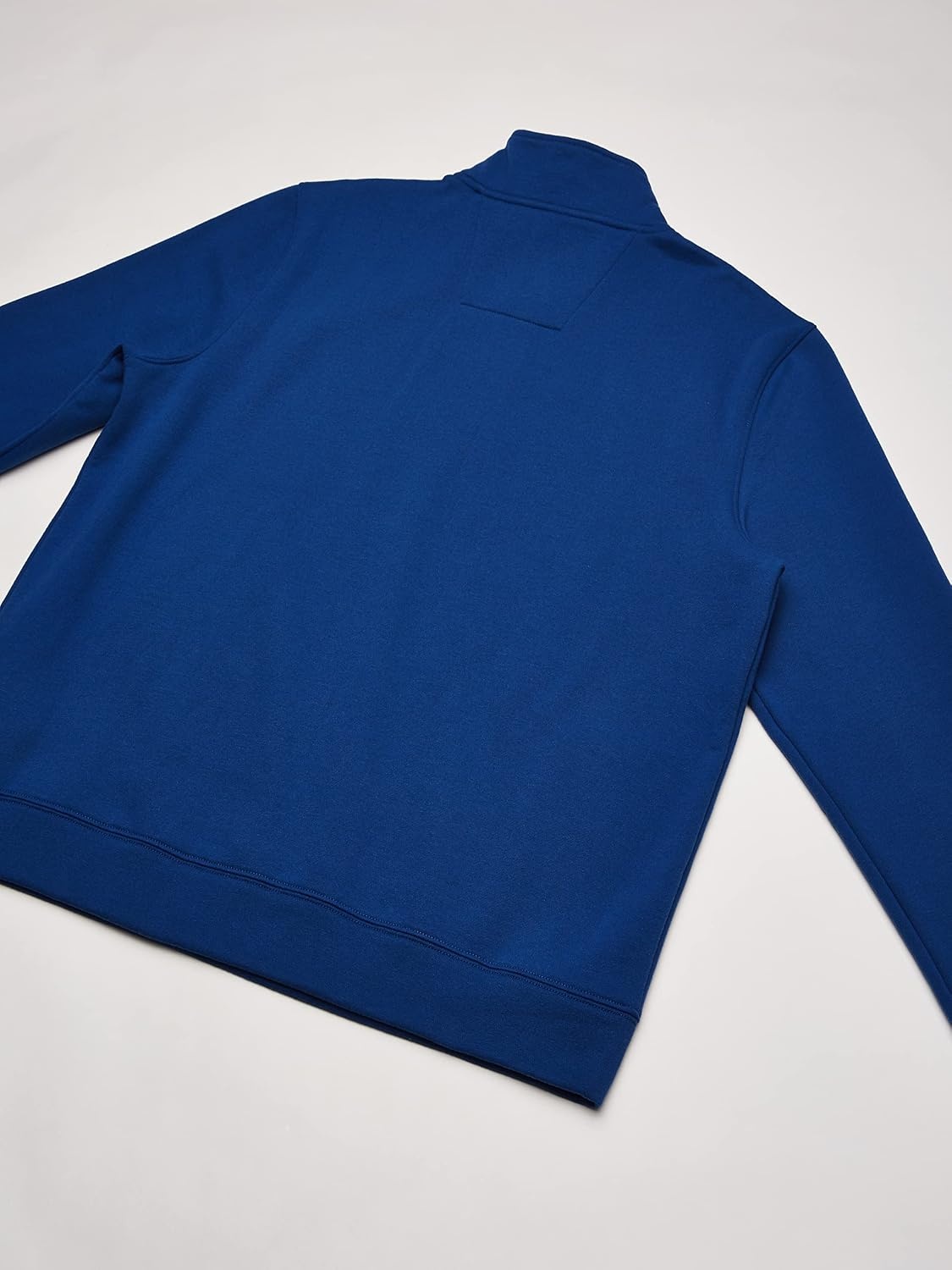 image:imageNautica Mens Solid 14 Zip Fleece SweatshirtMonaco Blue