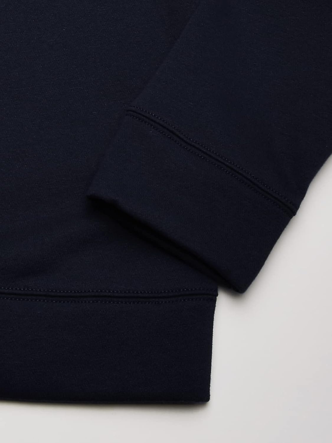 image:imageNautica Mens Solid 14 Zip Fleece SweatshirtNavy