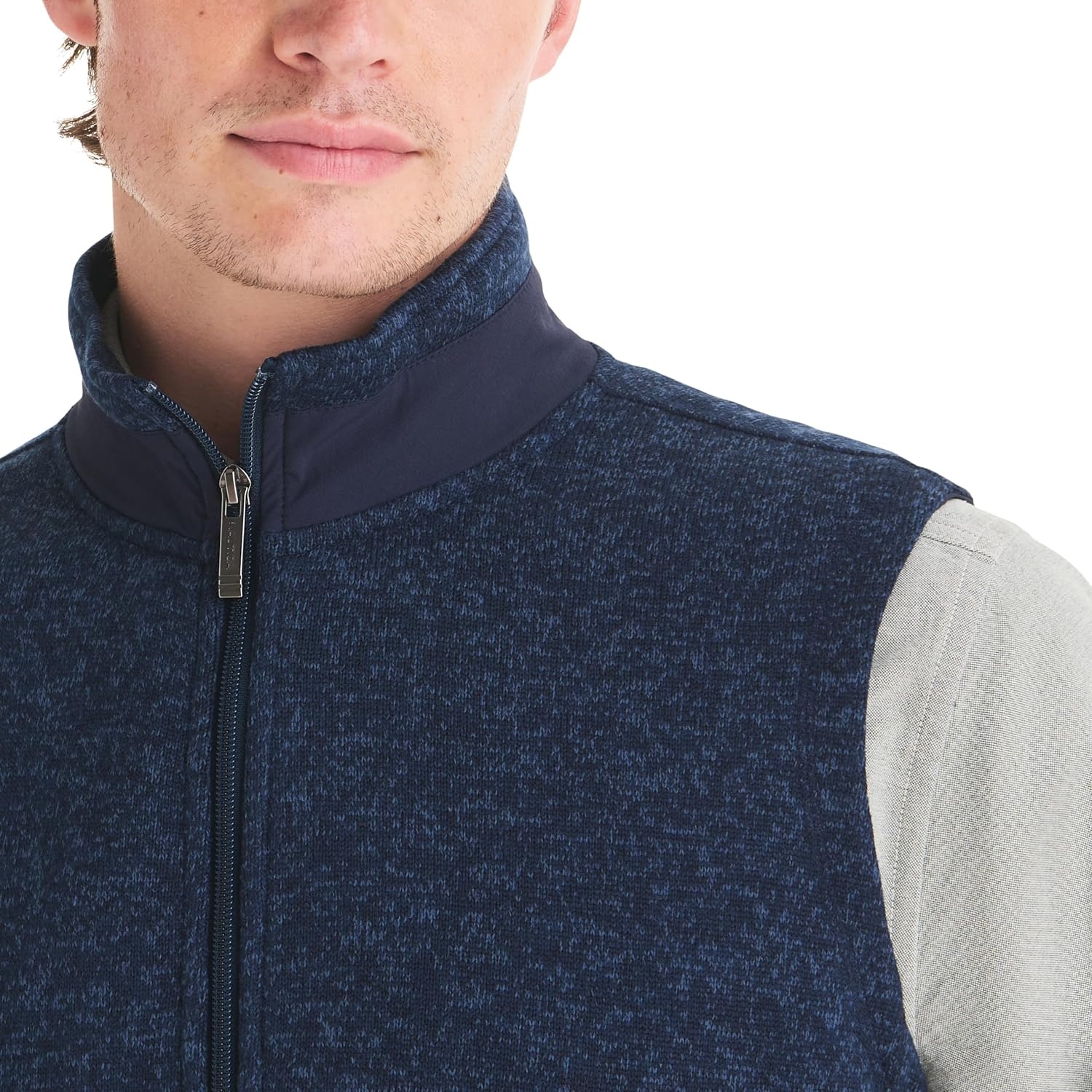 image:imageNautica Mens Sweater Fleece VestNavy Seas