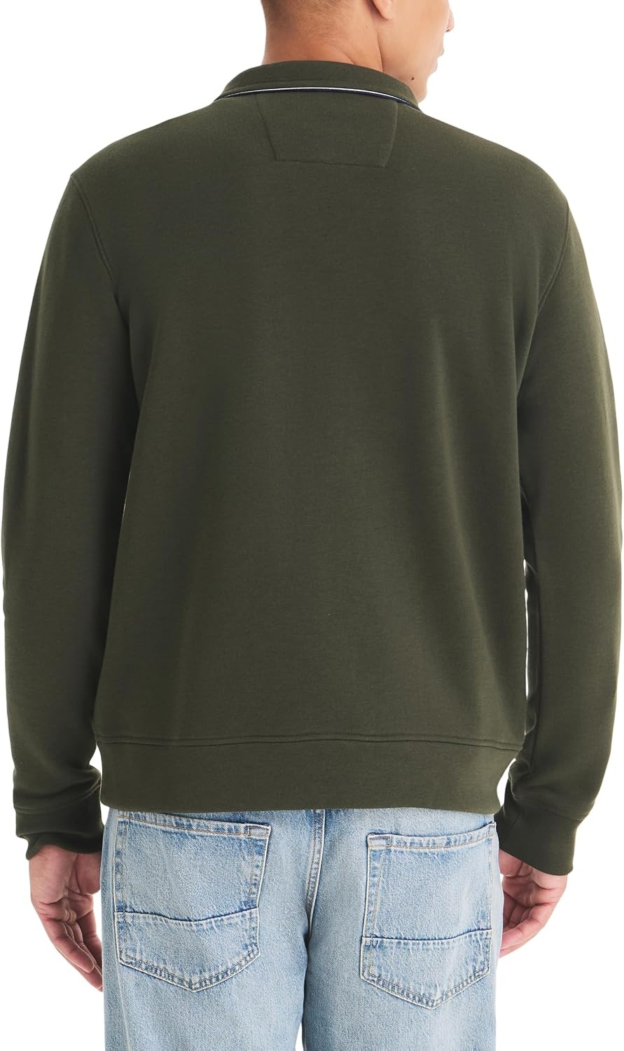 image:imageNautica Mens Twill Doubleknit Active TopForest Night
