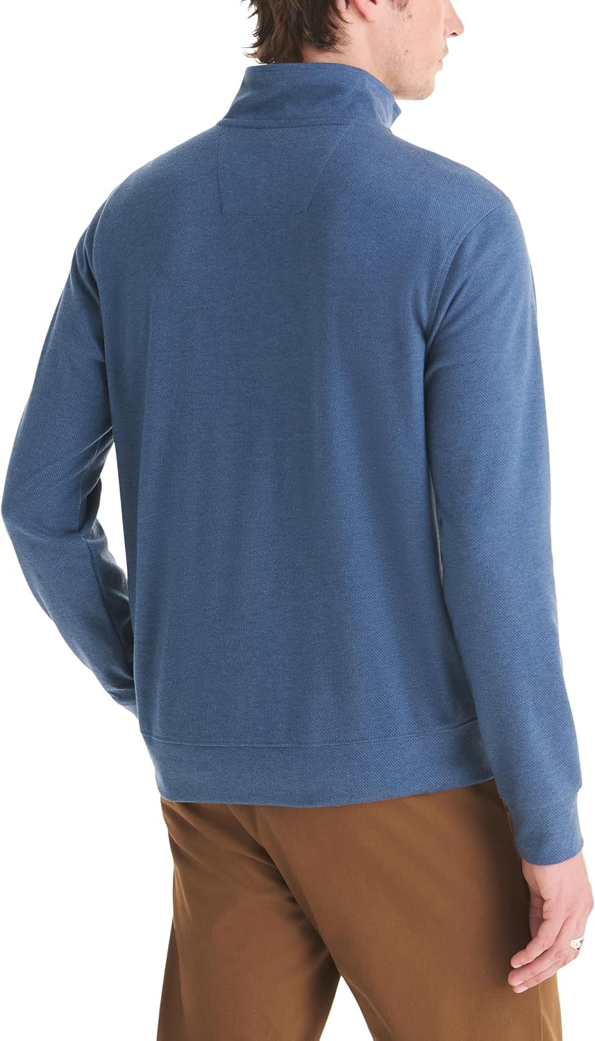 image:imageNautica Mens Twill Doubleknit Active TopWorkshirt Blue
