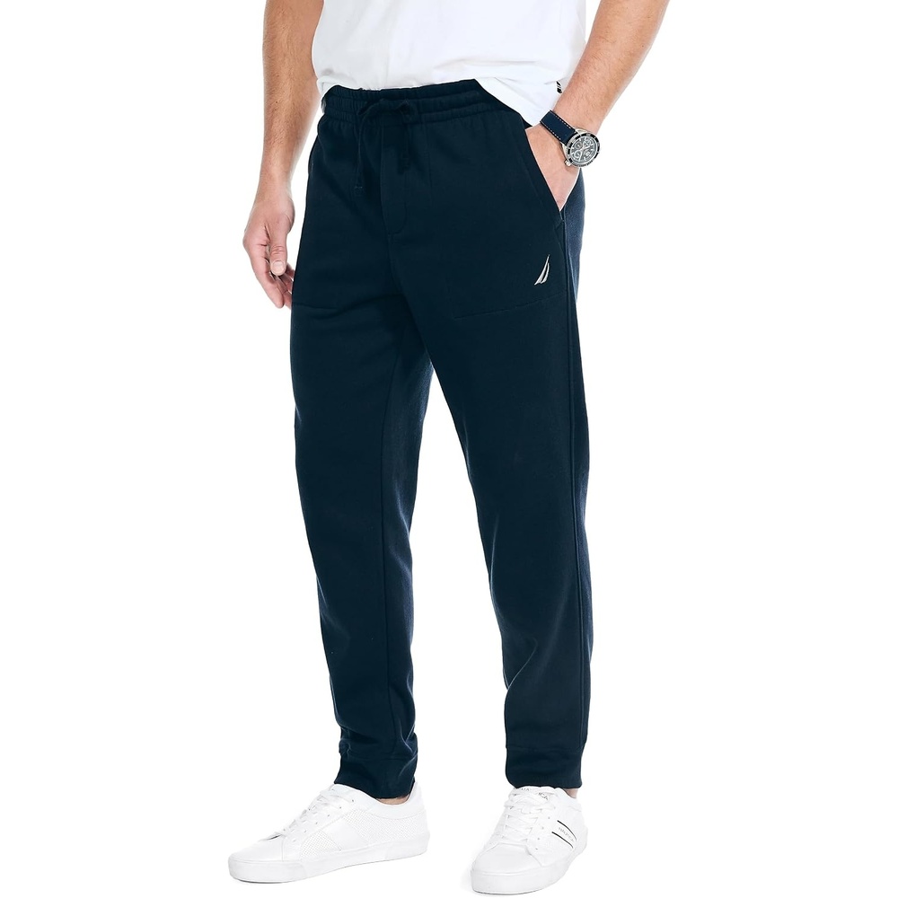 image:imageNautica Mens Anchor Fleece Basic JoggersTrue Navy