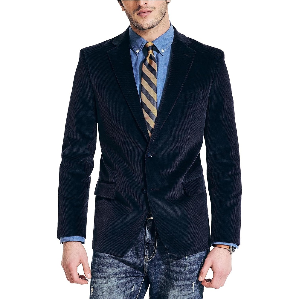 image:imageNautica Mens Nautica Corduroy BlazerNavy
