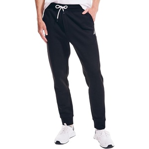 Nautica Men’s Anchor Fleece Basic Joggers(Black)
