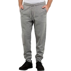 Nautica Men’s Anchor Fleece Basic Joggers(Stone Grey Heather)
