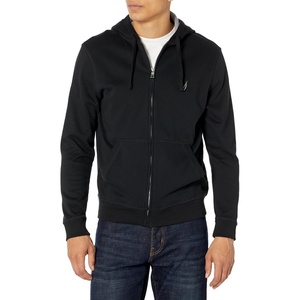 Nautica Men’s Anchor Fleece Full-zip Hoodie(True Black)