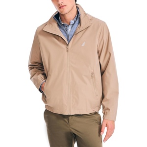 Nautica Men’s Nautica Rainbreaker Bomber Jacket(True Khaki)