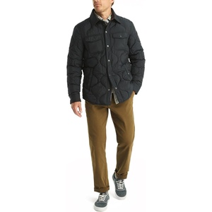 Nautica Men’s Nautica Tempasphere Quilted Shirt Jacket(Navy)