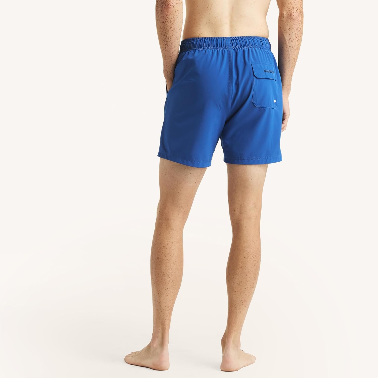 image:imageNautica Mens 6 Full Elastic Sleep ShortsBright Cobalt