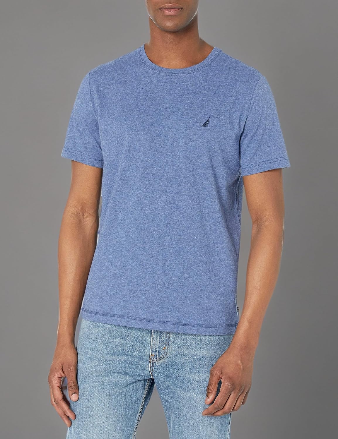 image:imageNautica Mens Striped Sleep TShirtBlue Indigo Heather