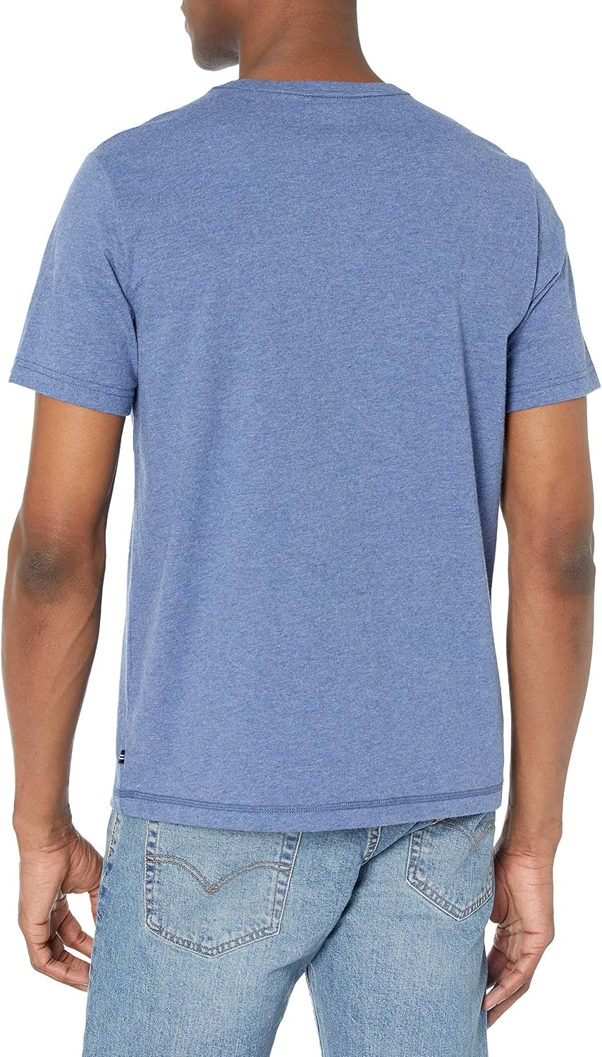 image:imageNautica Mens Striped Sleep TShirtBlue Indigo Heather