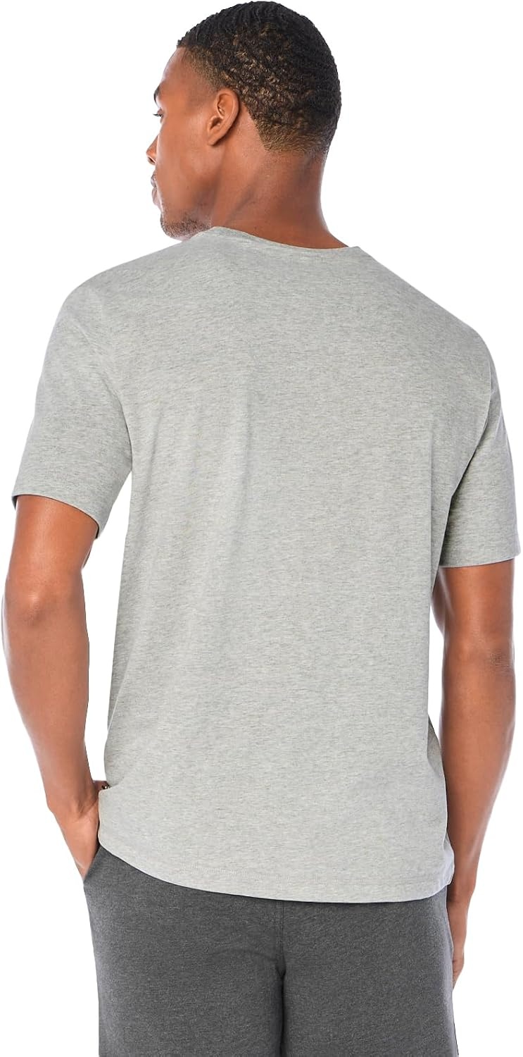 image:imageNautica Mens Striped Sleep TShirtGrey Heather