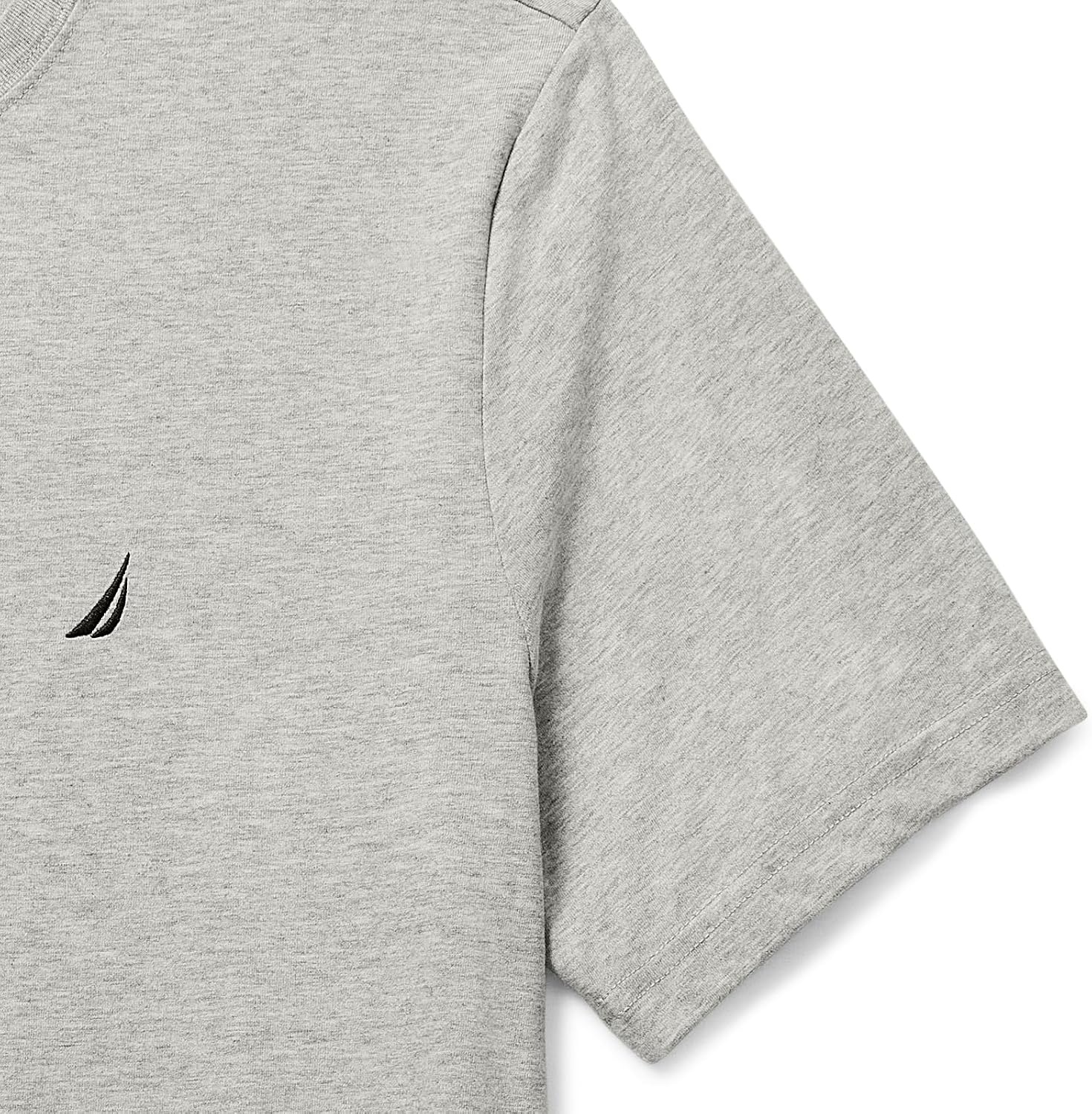 image:imageNautica Mens Striped Sleep TShirtGrey Heather