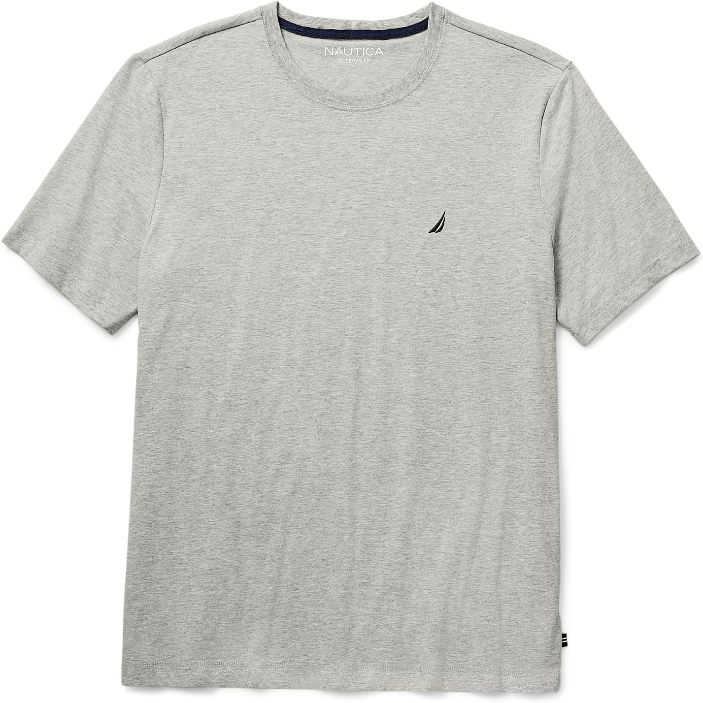image:imageNautica Mens Striped Sleep TShirtGrey Heather