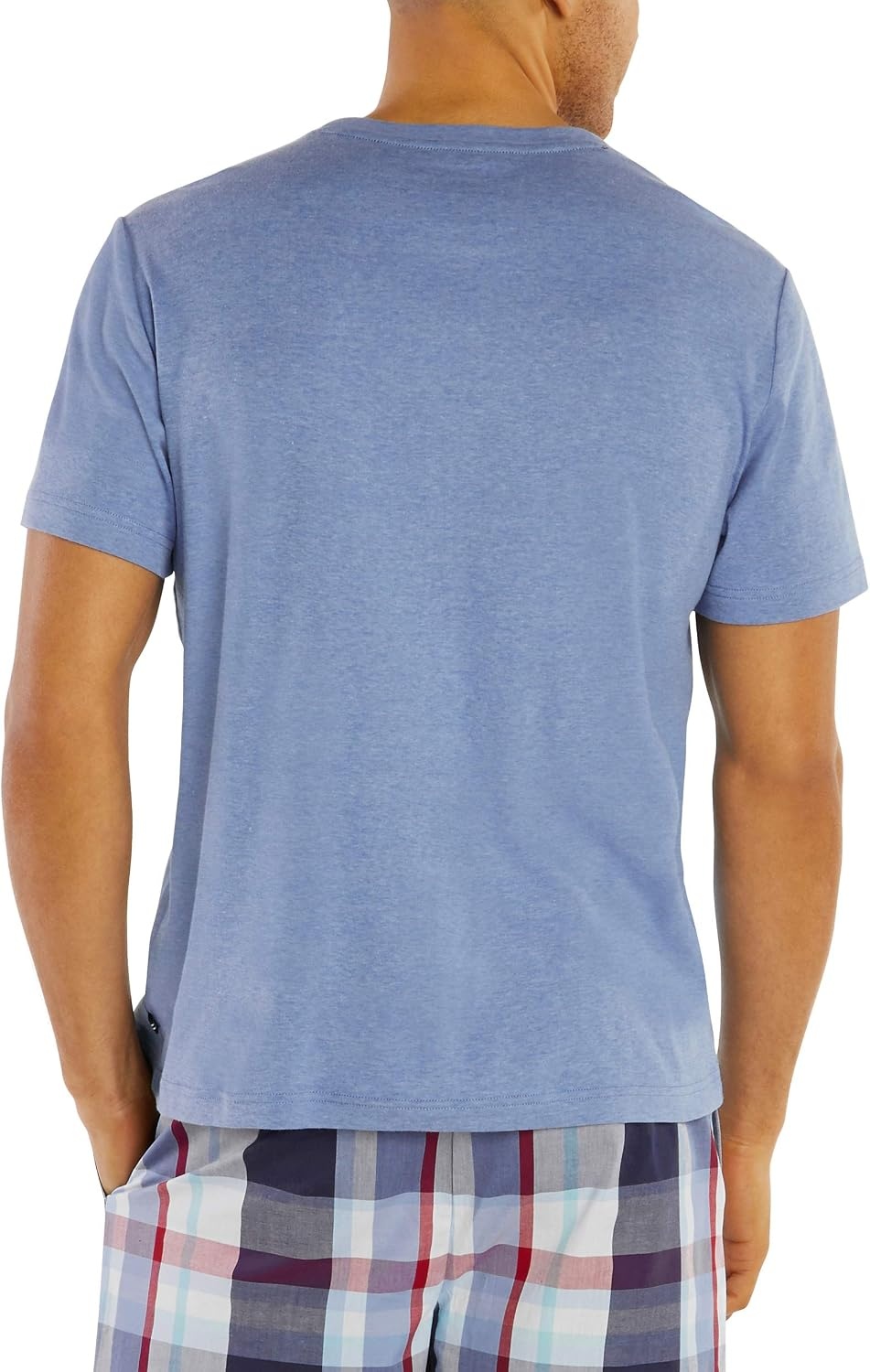 image:imageNautica Mens Striped Sleep TShirtMarina Blue Heather