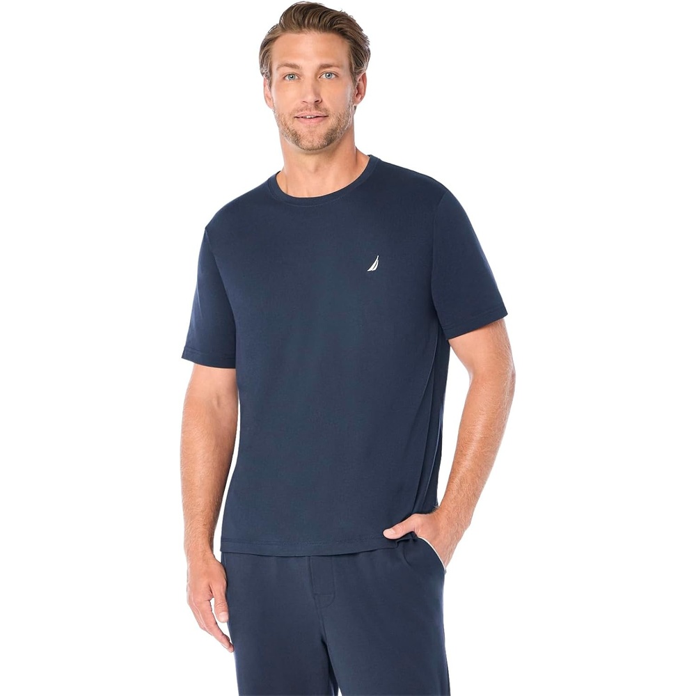 image:imageNautica Mens Striped Sleep TShirtMaritime Navy