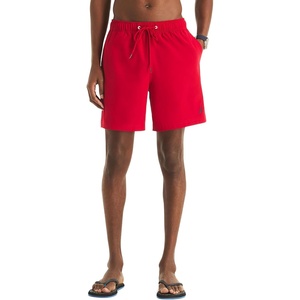 Nautica Men’s 7″ Full Elastic Sleep Shorts(Nautica Red)