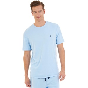 Nautica Men’s Striped Sleep T-Shirt(Noon Blue)