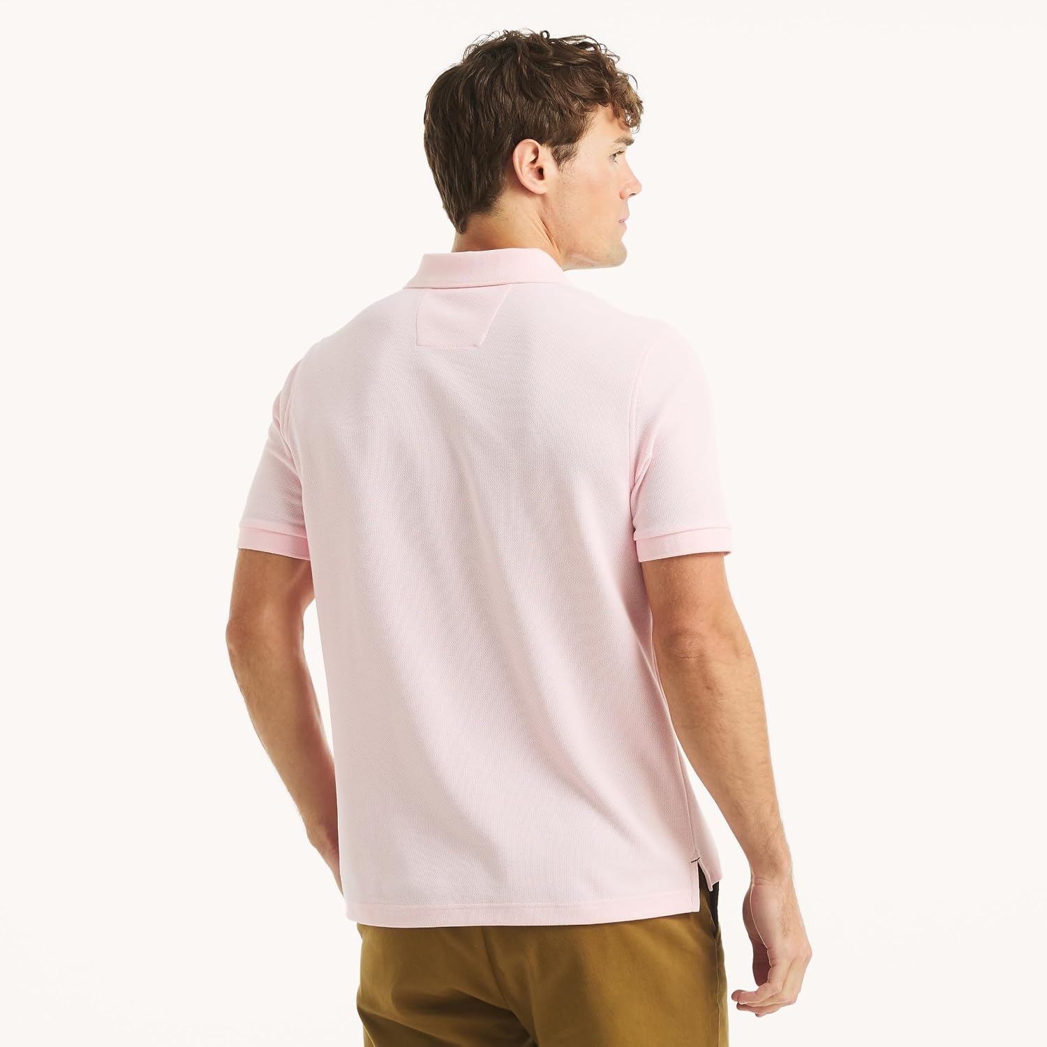 image:imageNautica Mens Classic Fit Deck Polo ShirtPale Orchid