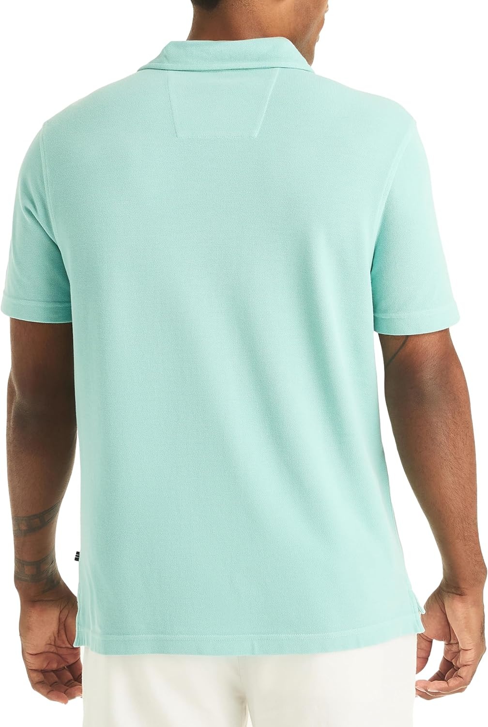 image:imageNautica Mens Nautica Mens Short Sleeve Polo ShirtAqua Wave