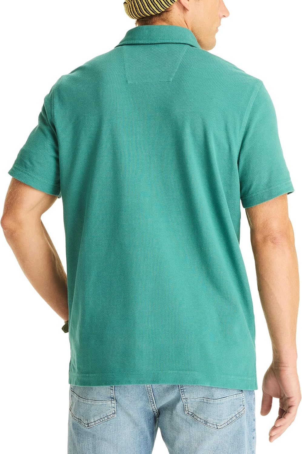 image:imageNautica Mens Nautica Mens Short Sleeve Polo ShirtBig Sur Green