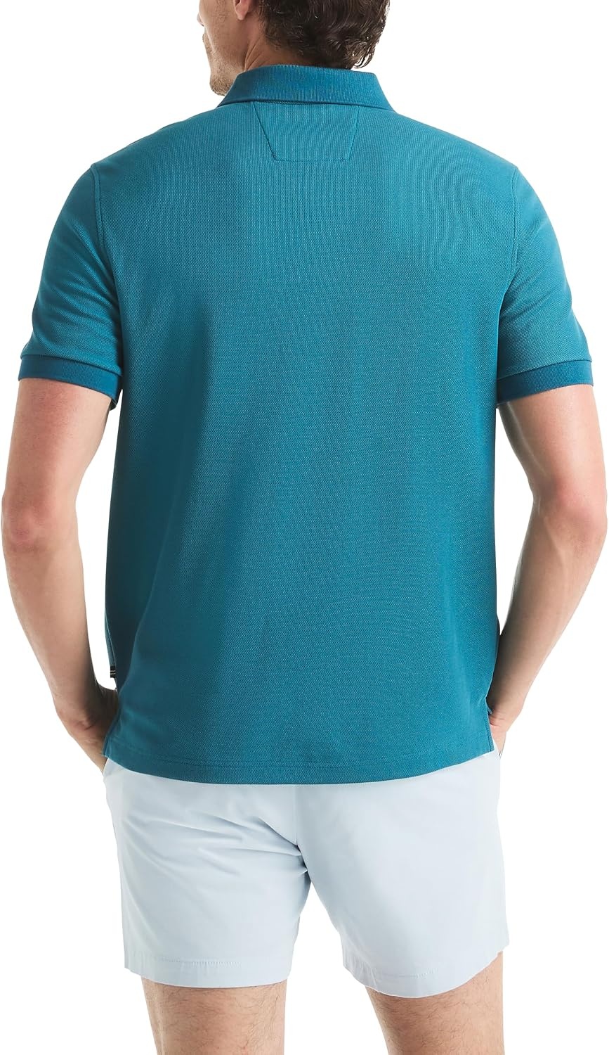 image:imageNautica Mens Performance Jersey PoloBlue Coral